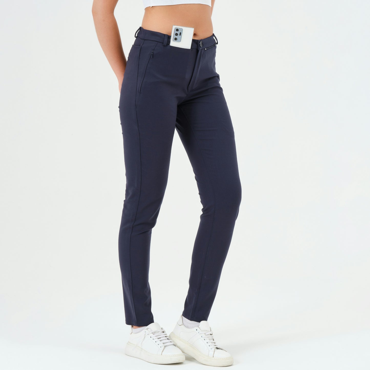 Women's Merino Wool Elope Pant Blue/Black/Grey