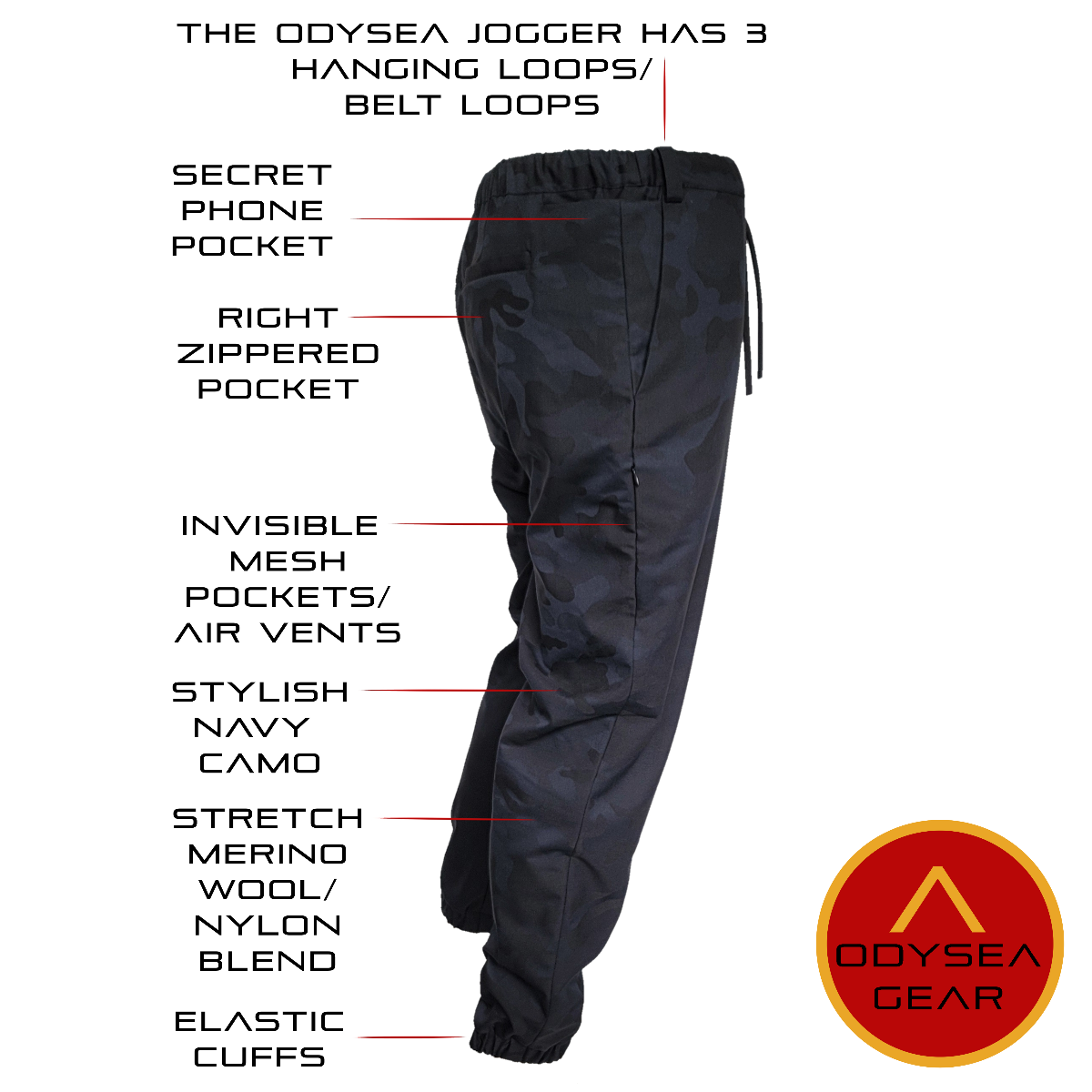 Merino Wool Jogger