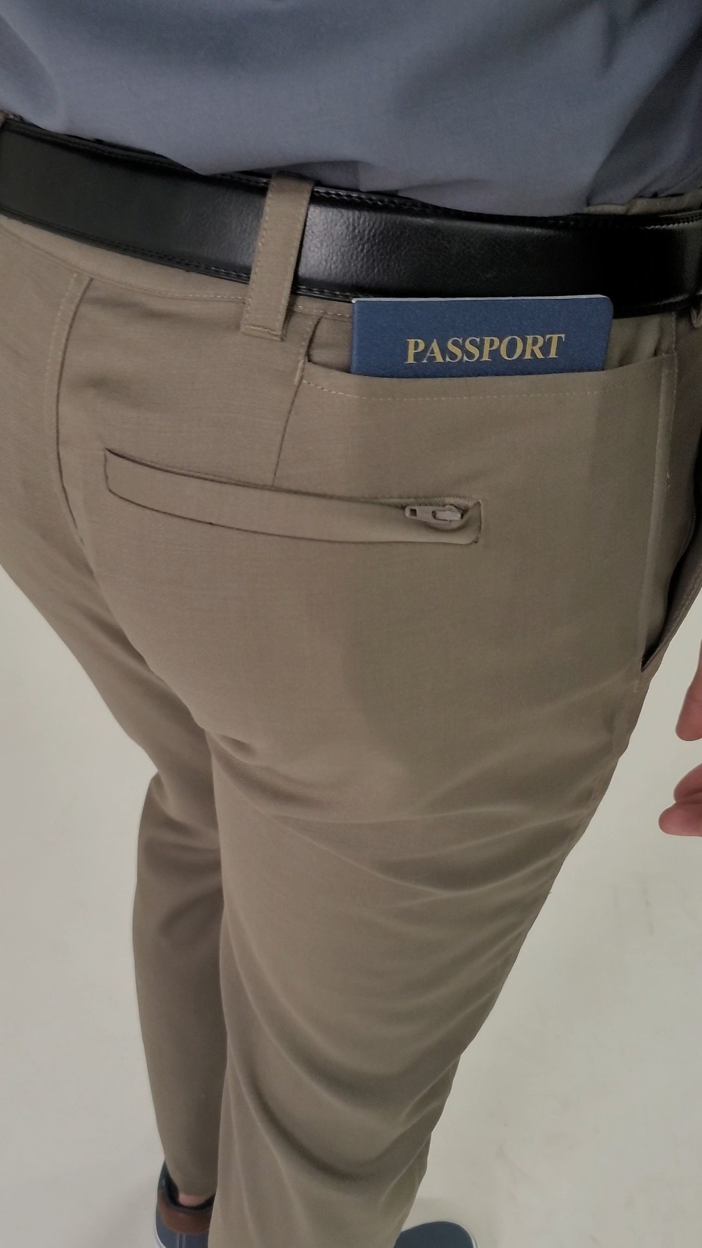 V3 Merino Wool Pant - Khaki/Navy