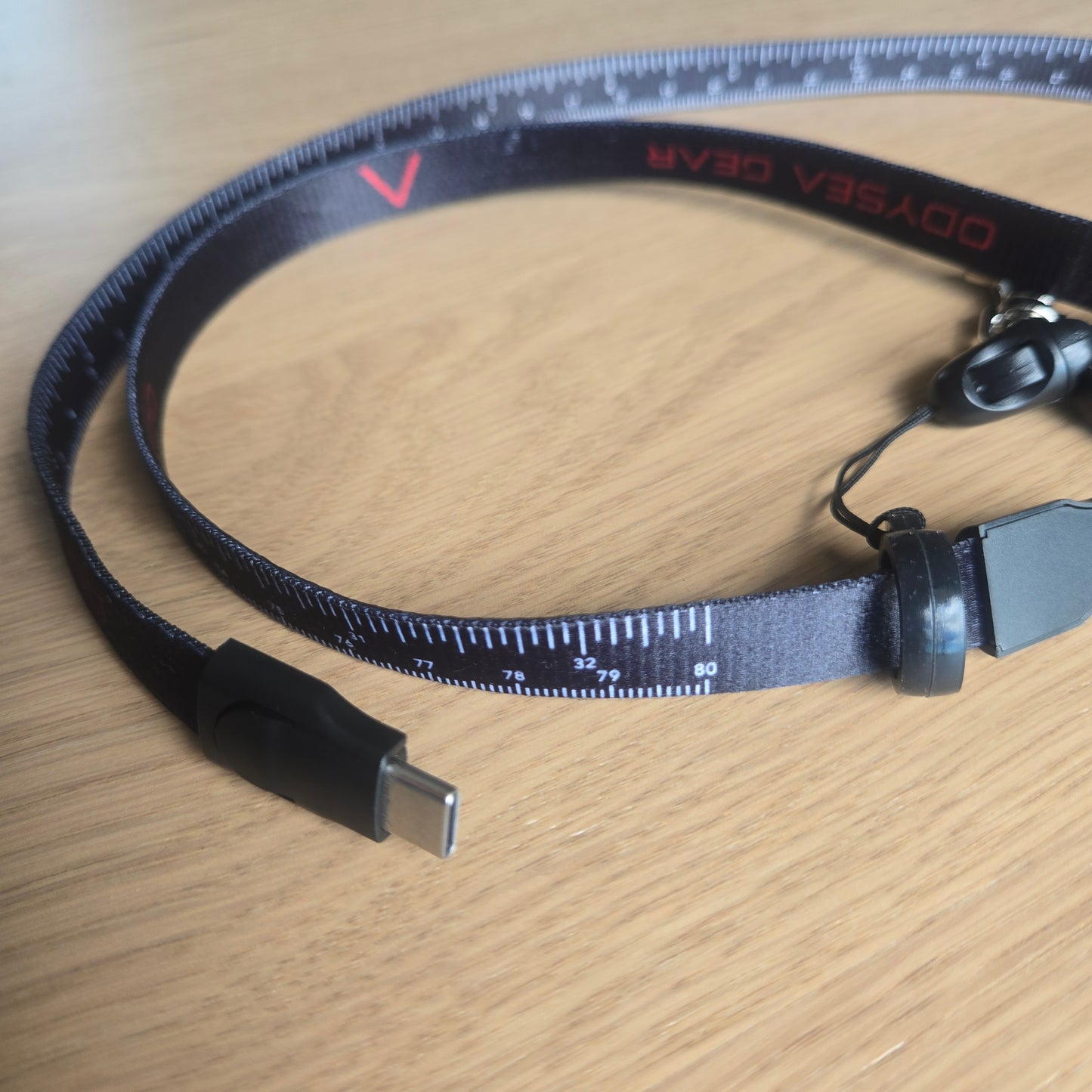 ODYSEA Lanyard USB Charging Cable / Measuring Tape