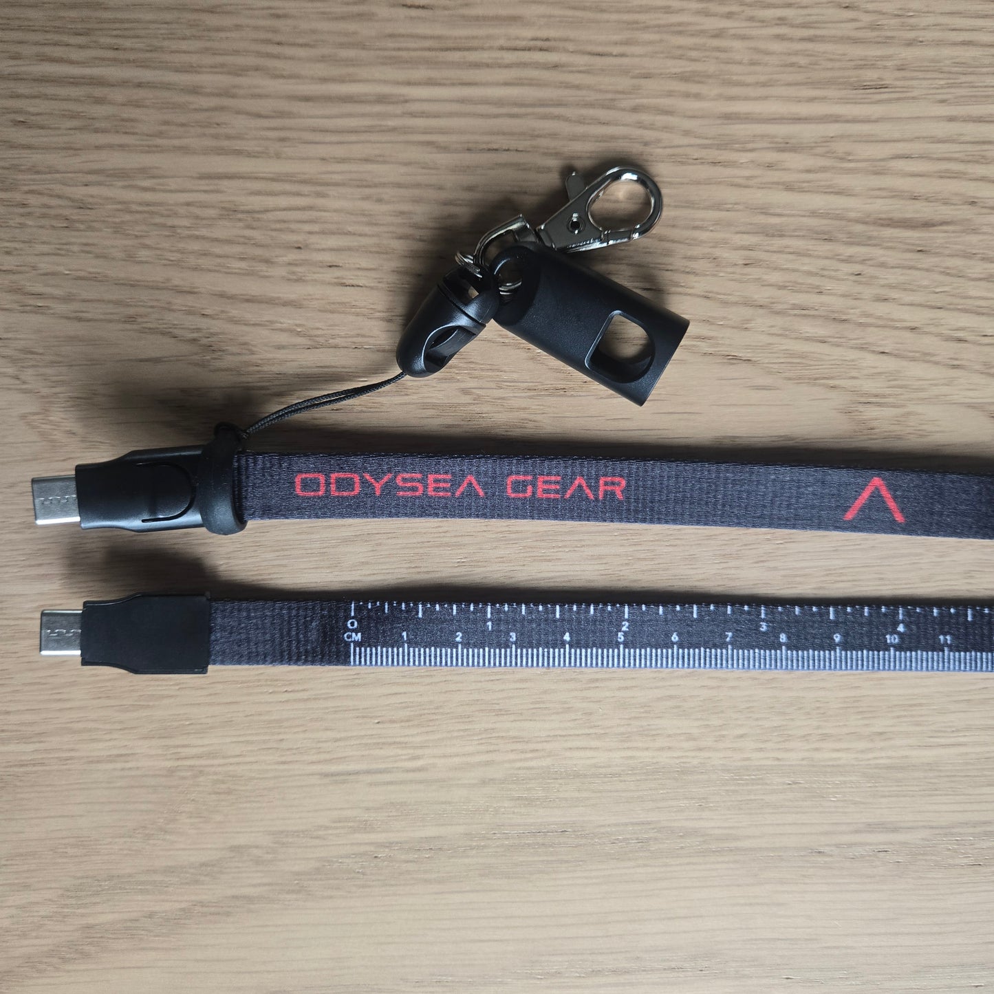 ODYSEA Lanyard USB Charging Cable / Measuring Tape