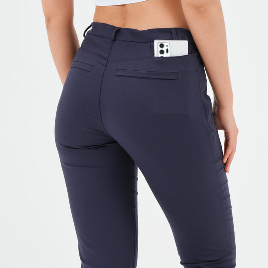 Women's Merino Wool Elope Pant Blue/Black/Grey