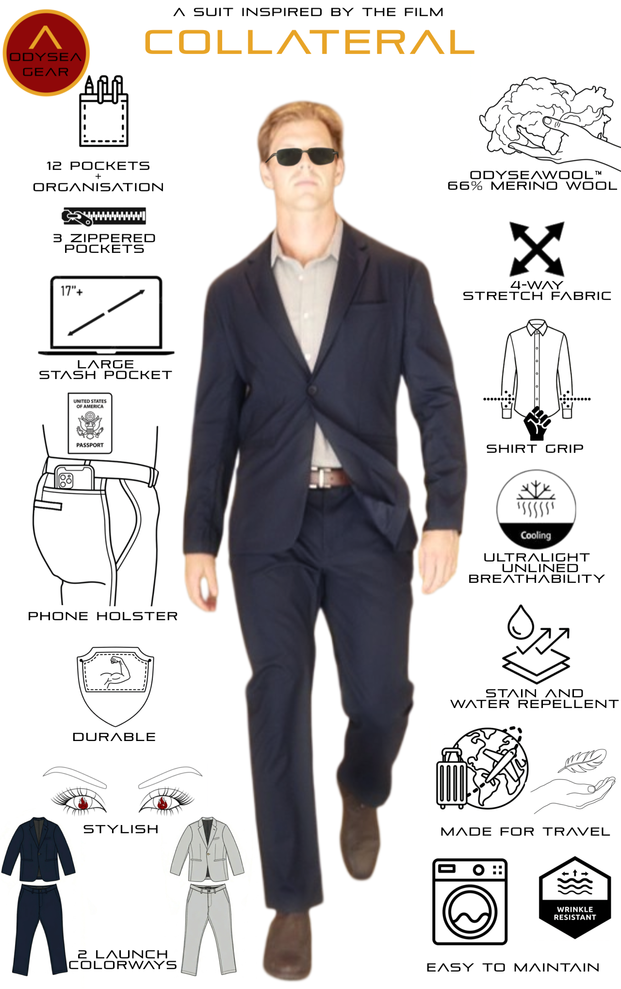 Collateral Suit Blazer